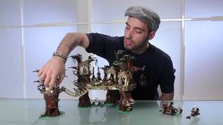 Ewok Village  LEGO Star Wars  Designer Video 10236 [upl. by Moriarty]