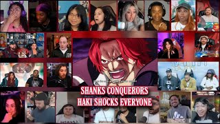 Shanks Haki vs Admiral Greenbull Reaction Mashup  One Piece Episode 1082 [upl. by Winnick]