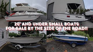 Picking 20 and Under Small Boats by the Side of the Road  What Does 55K to 40K Get You [upl. by Isaac114]