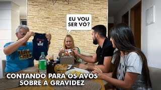 Contando para os avós sobre a gravidez [upl. by Opiak]