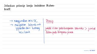 Jelaskan prinsip kerja induktor Ruhmkorff [upl. by Eiser]