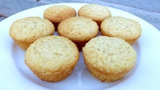 3 INGREDIENT MINI MUFFINS RECIPE [upl. by Eberhart]