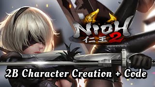 Harley Quinn  Nioh 2 Character Code PS5 [upl. by Ydahs242]