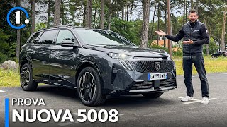 Peugeot 5008 2024 🇫🇷 La PROVA del SUV a 7 posti [upl. by Zenitram]