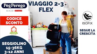 PEG PEREGO VIAGGIO 23 FLEX Scopri con noi tutti i segreti del seggiolino ed il CODICE SCONTO [upl. by Dlorad]