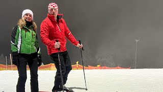 Mariborsko Pohorje Night Ski 2023 [upl. by Akimot]