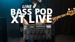 Line 6 Bass POD XT Live Sound Demo [upl. by Onej]