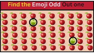 For you Find the ODD One Out Junk Fruit Edition Easy Medium Hard Emoji Quiz foryou [upl. by Emsmus]