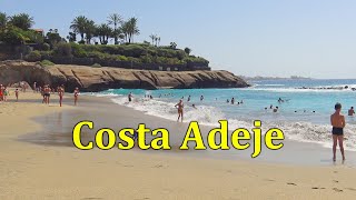 COSTA ADEJE TENERIFE PLAYA DEL DUQUE BEACH WALK [upl. by Noid951]