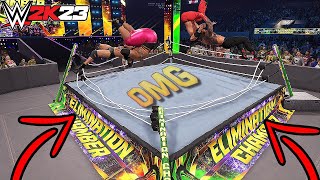 25 Things You Can DESTROY In Incredible Ways  WWE 2K23 [upl. by Goodden154]