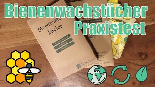 3 Bienenwachstücher im Praxistest [upl. by Blythe]