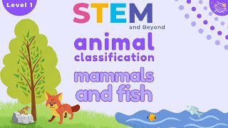 Classifying Animals KS1  Mammals and Fish [upl. by Christoforo]