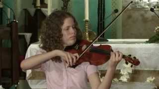 Babics Noémi  Haydn G major violin Concerto HobVIIa4 Imvmt [upl. by Suvart966]