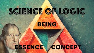 BEING ESSENCE CONCEPT Hegels Science of Logic [upl. by Adnilav]