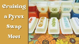 Pyrex Pyrex Everywhere What I found at a Pyrex swap meet 😍 vintage pyrex swapmeet [upl. by Gnav]