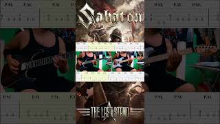 Sabaton  The Last Stand Guitar Playthrough guitartabs guitar sabaton [upl. by Behre]