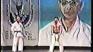 Tsuyoshi Uechi Sanchin Kata IWKA Championship 1986 [upl. by Immas]