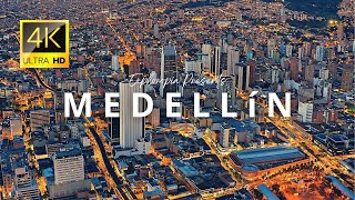 Medellin Colombia 🇨🇴 in 4K ULTRA HD 60FPS Video by Drone [upl. by Irolam820]