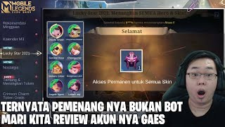 INI YANG KALIAN CARI GUYS REVIEW AKUN PEMENANG EVENT LUCKY STAR 2020 amp 2021 TERNYATA BUKAN BOT [upl. by Blakeley264]