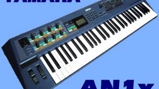 YAMAHA AN1x VA Synthesizer 1997 [upl. by Ardnekal]