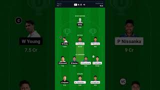 NZ VS SL TODAY MATCH GL TEAM dream11 dream11team dream11cricket dream11today dream11teamtoday [upl. by Notrab776]