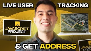 JavaScript Project in Hindi User Location amp Address Tracker 🌐📍 [upl. by Leggett]