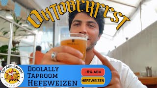 Daily Beer Review – Doolally Taproom Hefeweizen  330ml Chug amp Rating  5 ABV Bavarian Wheat Beer [upl. by Glynis]