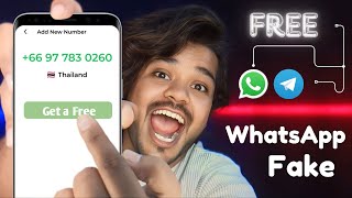 Free phone number for whatsapp How to get free us phone number for whatsapp [upl. by Mcclain]