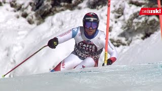 Beat Feuz  Lauberhorn Sieger 2020  Highlights [upl. by Ilenay]