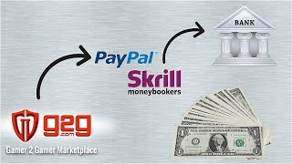 How to withdraw money from G2G to PaypalSkrill Account  Hindi  G2G साइट से पेमेंट कैसे लें [upl. by Farnsworth]