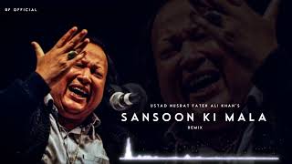 Ustad Nusrat Fateh Ali Khans Sansoon Ki Mala Pe Remix [upl. by Lory726]