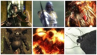 Demons Souls 4K All Bosses  All Boss Fights [upl. by Cran]