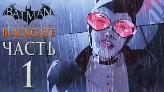 Batman Arkham Origins Blackgate Прохождение  Часть 1  ЖЕНЩИНАКОШКА [upl. by Ahsikat]