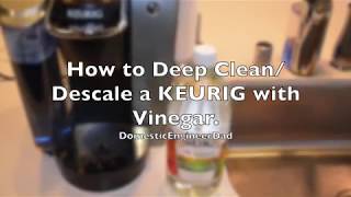 How to Clean amp Descale a Keurig with Vinegar [upl. by Hamburger]