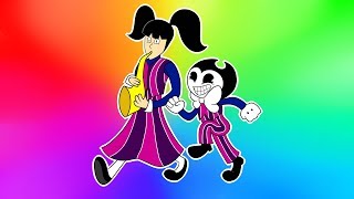 WE ARE NUMBER ONE BUT ITS BENDY AND A FEMALE ROBBIE ROTTEN [upl. by Minabe3]