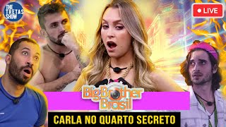 BBB21 AO VIVO  CARLA DIAZ NO QUARTO SECRETO  DESCOBRE FALSIDADE E FICA CHOCADA COM ACUSAÇÕES [upl. by Vergos]