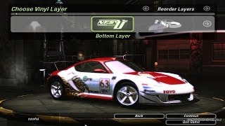 Customized Porsche Cayman S  NFS Underground 2 1080p [upl. by Vatsug]