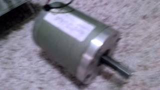 Ametek 30 VDC Motor [upl. by Eiclud]