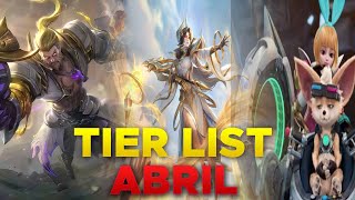 LOS MEJORES HEROES DEL METATIER LIST ABRIL 2024 😱  MOBILE LEGENDS ESPAÑOL [upl. by Molli]