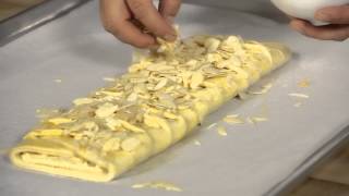 Danish Pastry Braid With Almonds  Wild Flour [upl. by Yattirb827]