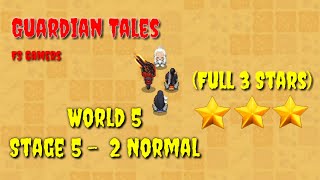 Guardian Tales 52 Normal  100 Complete [upl. by Ephrayim]