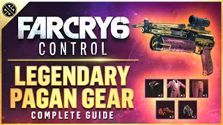 Far Cry 6  Legendary Pagan Min Gear  A Complete Guide to Control DLC  A SemiAutomatic Crossbow [upl. by Dixie]