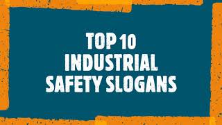 Top safety slogans for workplace [upl. by Peri]