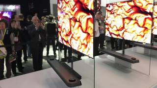 LG wallpaper OLED TV unveiled [upl. by Oregolac]