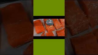 Learn How to Cook Salmon Fish in the oven in EasyHealthy Way with Green beansHomemade sauce on top [upl. by Neidhardt723]