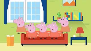 Five Little Peppa Pig Jumping on the Bed  Nursery Rhymes and More [upl. by Jamila]