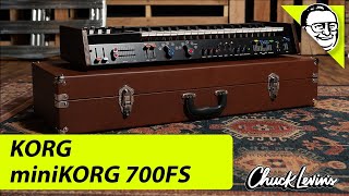 KORG miniKORG 700FS  A Brand New Classic  Overview amp Playing Demo [upl. by Drais276]