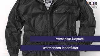 Wind und Regenjacke von Ahorn Sportswear in Übergrößen bis 10XL bei BigBasicsde [upl. by Keely526]