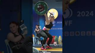 Mihaela Valentina Cambei 🇷🇴 Day 1 Powers 2024 World Cup Thailand weihhtlifting powersnatch [upl. by Tolley148]