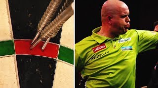 The greatest 9 darters in World Darts Championships history [upl. by Maria]